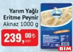 AKNAZ YARIM YAĞLI ERİTME PEYNİR 1000 G AKNAZ YARIM YAĞLI ERİTME PEYNİR 1000 G